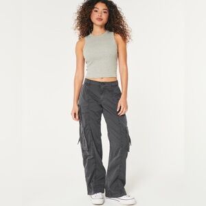Hollister Gray Cargo Pants 2R